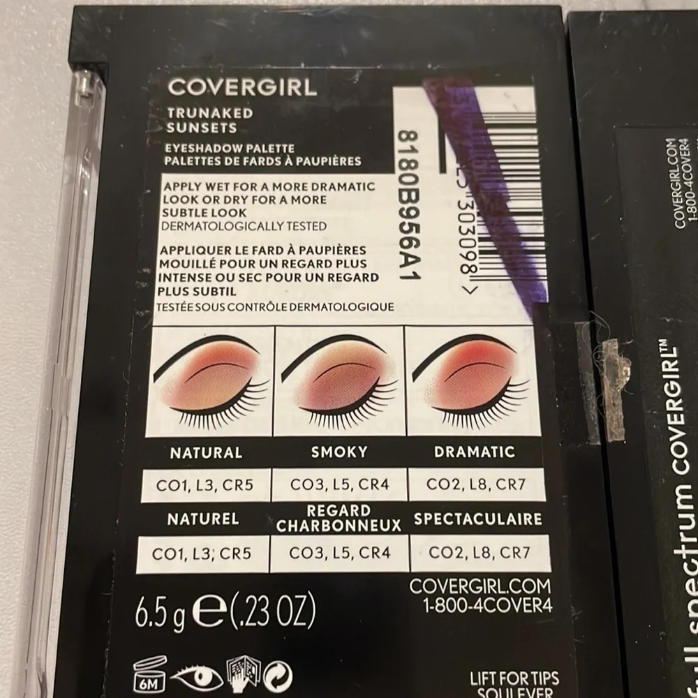 COVERGIRL Eyeshadow and Face Palettes